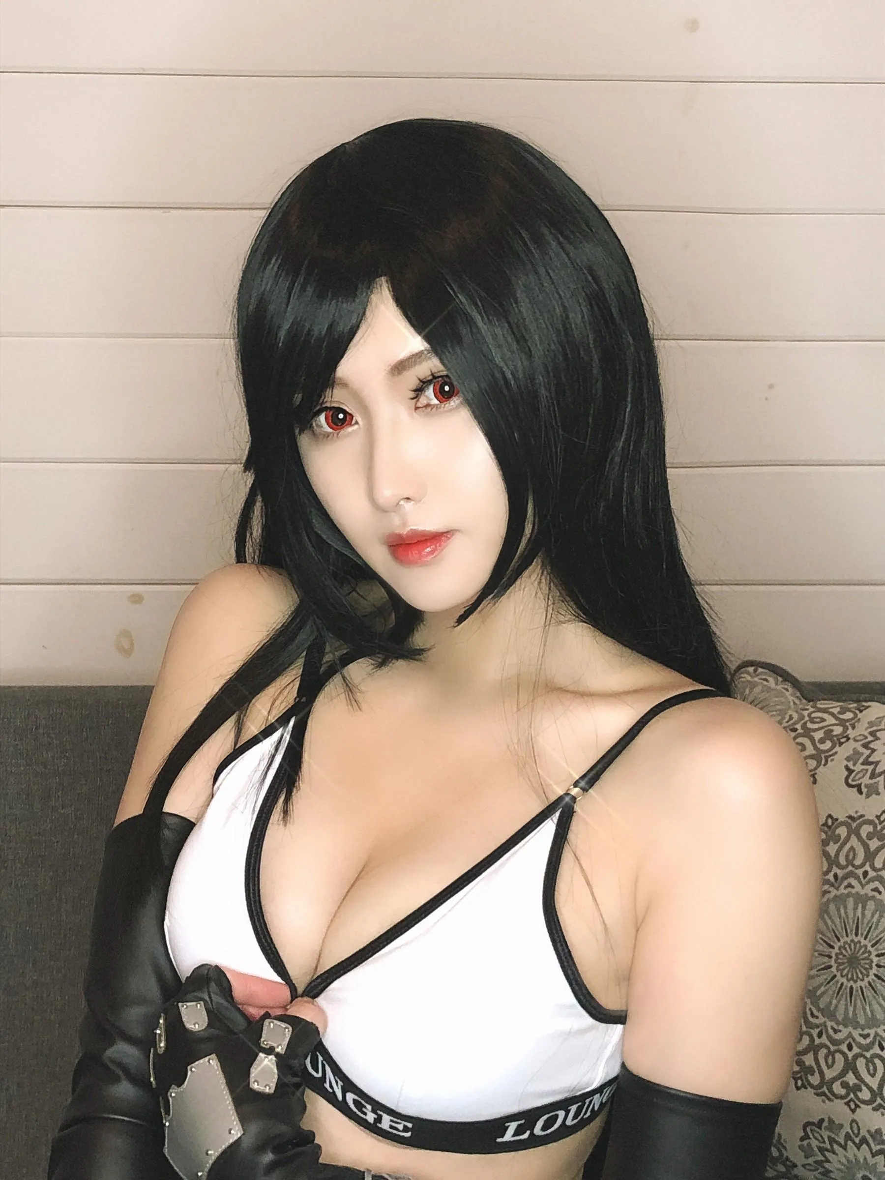 MisswarmJ – NO.21 Tifa Phone Contents [17P]插图2